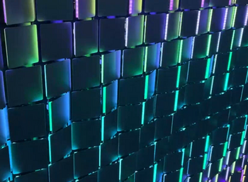 Magnifique Kinetic Matrix LED-Wall in action