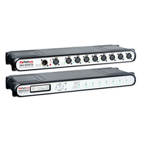 Pathway DMX Repeater, Rack-mount, 8-Ports, XLR 5-Pin Female, Front Panel Connectors, Merge, Priority, HTP and Hub, RDM Compliant